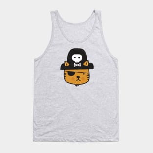 Pirate Cat (Jumpy Icon Series) Tank Top